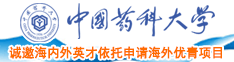 大鸡吧操大逼逼av中国药科大学诚邀海内外英才依托申请海外优青项目